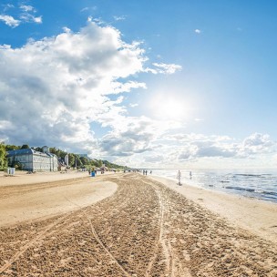 Daytrip to the beach Jurmala